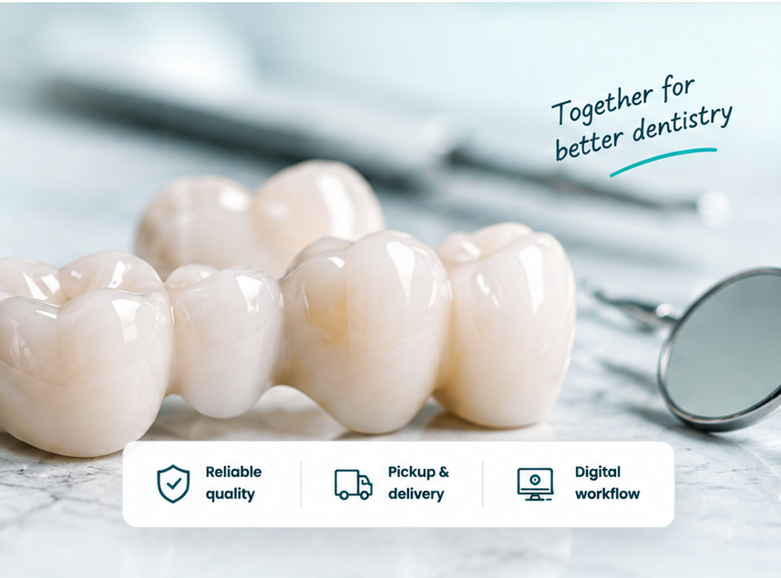Dental restorations coordinated by DenZest